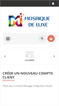 Mobile Screenshot of mosaiquedeluxe.com